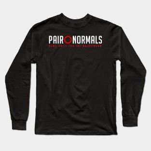 Pair-O-Normals Basic on Dark Long Sleeve T-Shirt